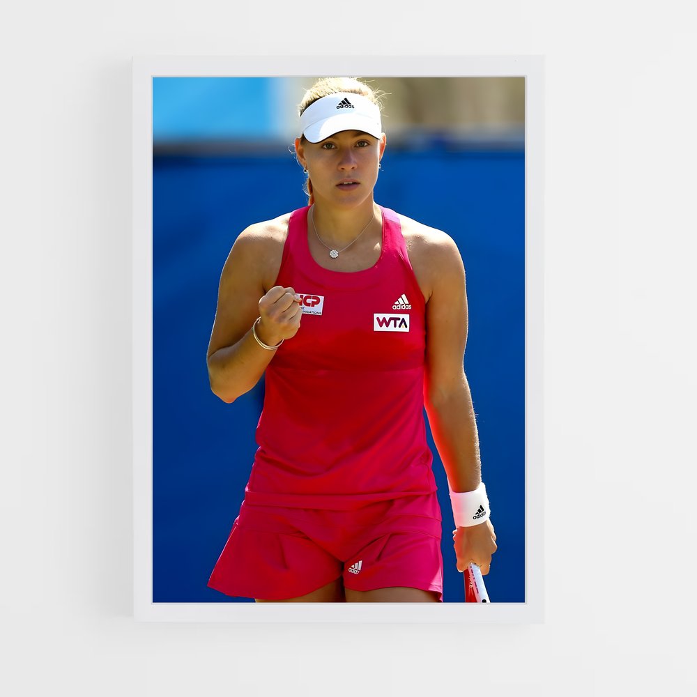 Poster Angelique de kerber – affiche Tennis (vue 3)
